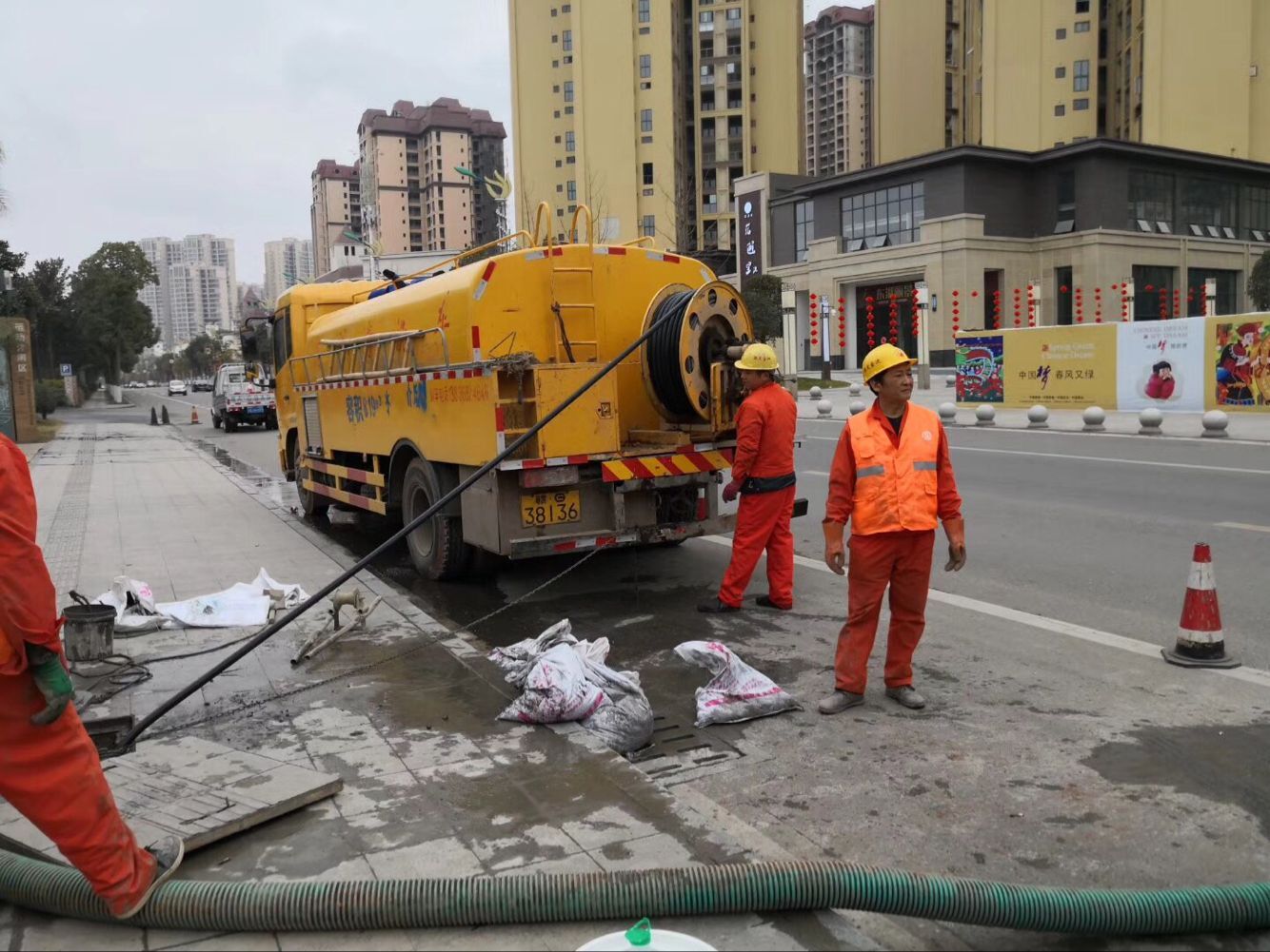 临泽排污管道清淤-管道清洗